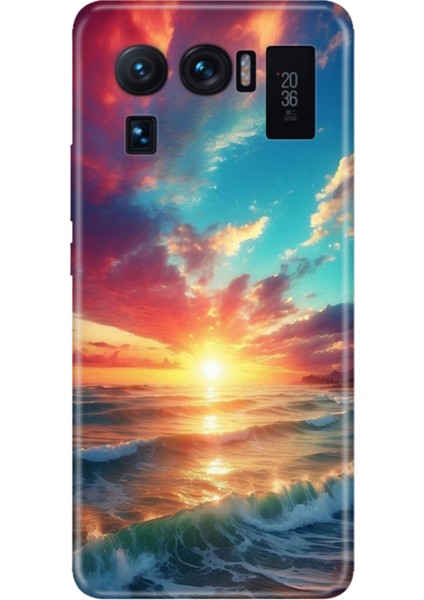 Xiaomi Mi 11 Ultra Kılıf Desenli Outlet Silikon Okyanus