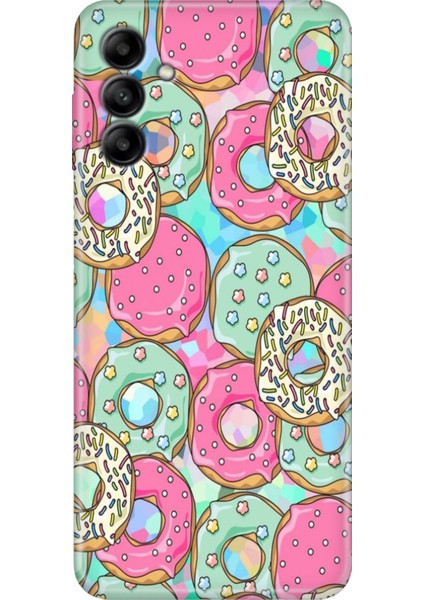 Samsung Galaxy A54 Uyumlu Kılıf Tasarım Elite Silikon Donut