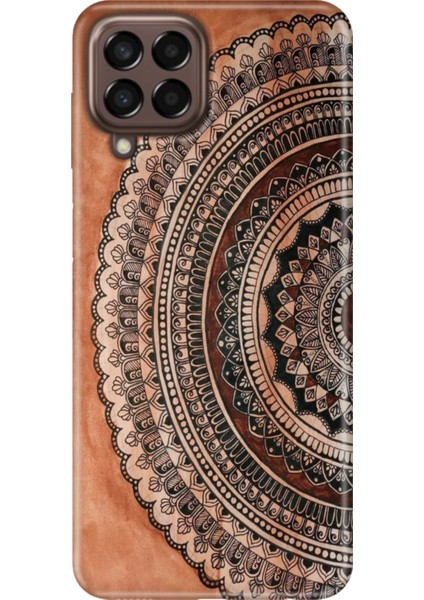 Samsung Galaxy M33 Kılıf Baskılı Esnek Silikon Kapak Mat Max