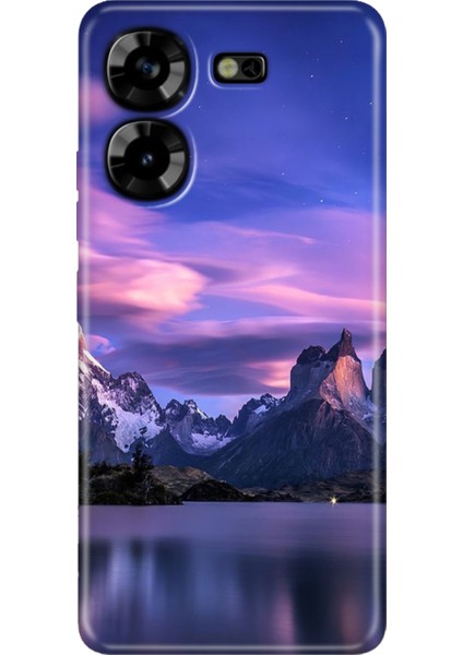 Tecno Pova 5 Kılıf Renkli Esnek Silikon Kuzey