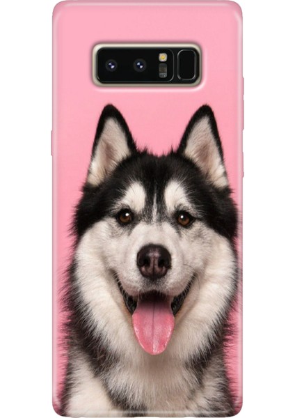 Samsung Galaxy Note 8 Kılıf Renkli Temalı Note8 Silikon Hasky