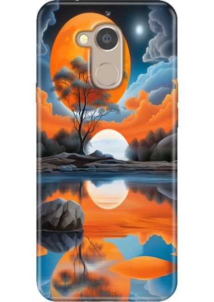 General Mobile Gm 8 Uyumlu Kılıf Desenli Silikon Renkli Tpu Uv Afrika