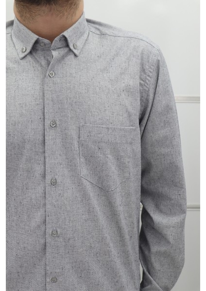 Fistan Store Erkek Düz Klasik Kesim Rahat Kalıp Tek Cepli Kışlık Kaşmir Gömlek fiyatları