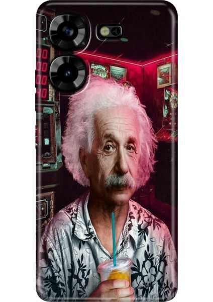 Tecno Pova 5 Kılıf Renkli Esnek Silikon Albert