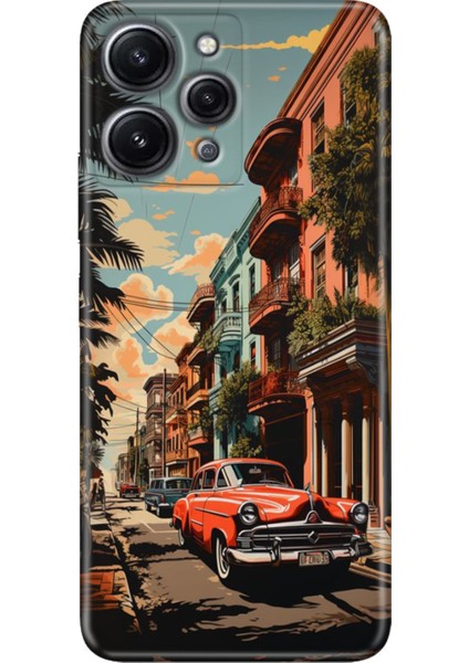 Xiaomi Redmi 12 Kılıf Tasarım Outlet Silikon Küba