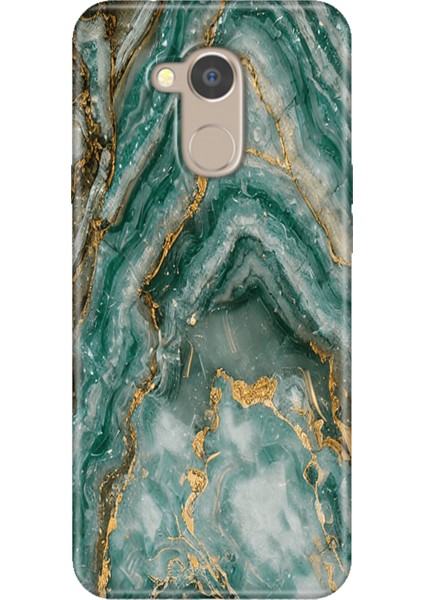 General Mobile Gm 8 Uyumlu Kılıf Desenli Silikon Renkli Tpu Uv Granit