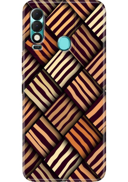 Tecno Spark 8t Kılıf Desenli Kapak Renkli Leo