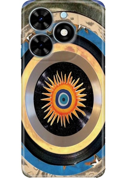 Tecno Spark Go 2024 Kılıf Baskılı Esnek Silikon Kapak Nazar