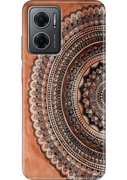 Xiaomi Redmi Note 11E Kılıf Desenli Design Silikon Mat Max