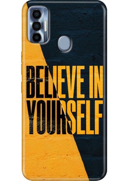 Tecno Spark 7 Pro Kılıf Renkli Silikon Yourself