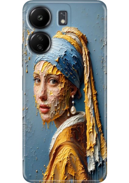 Xiaomi Redmi 13C - Poco C65 Kılıf Renkli Esnek Silikon Inciküpeli