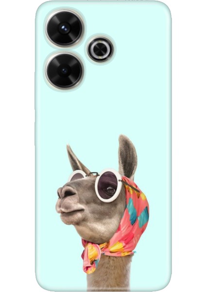 Xiaomi Redmi 13 4g Kılıf Renkli Tpu Baskı Ermer Silikon Deve
