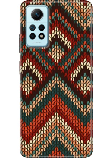 Xiaomi Redmi Note 12 Pro 4g Kılıf Desenli Outlet Silikon Zikzak
