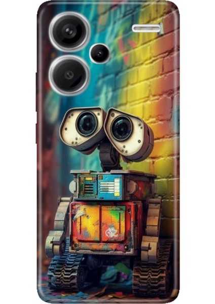 Xiaomi Redmi Note 13 Pro Plus 5g Kılıf Tasarım Outlet Silikon Robotic