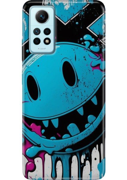 Xiaomi Redmi Note 12 Pro 4g Kılıf Desenli Outlet Silikon Vintage Wall