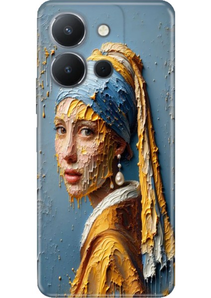 Vivo Y36 4g Kılıf Desenli Kapak Renkli Tpu Uv Inciküpeli