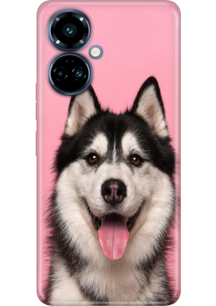 Tecno Camon 19 Pro Kılıf Renkli Temalı (CI8N) Uyumlu Silikon Hasky