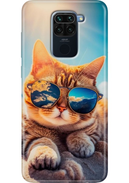 Xiaomi Redmi Note 9 6.53" Kılıf Desenli Tasarım Silikon Cat