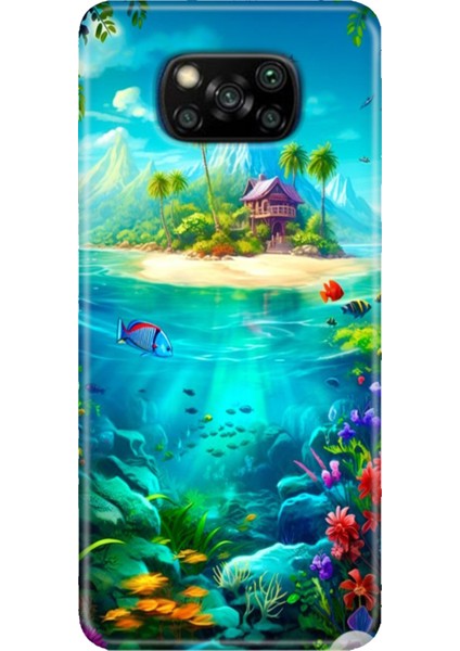 Xiaomi Poco X3 Nfc - X3 Pro Kılıf Renkli Esnek Silikon Island