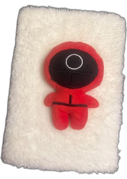 Squid Game Çizgisiz Peluş Defter