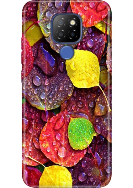 General Mobile Gm 20 Kılıf Desenli Silikon Case Uv Sonbahar