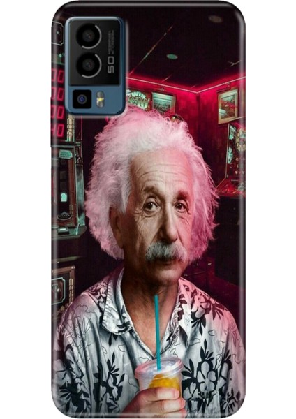 General Mobile Gm 23 Kılıf Desenli GM23 Silikon Case Uv Albert