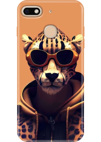 General Mobile Gm 8 Go Kılıf Desenli Silikon Renkli Tpu Uv Tiger