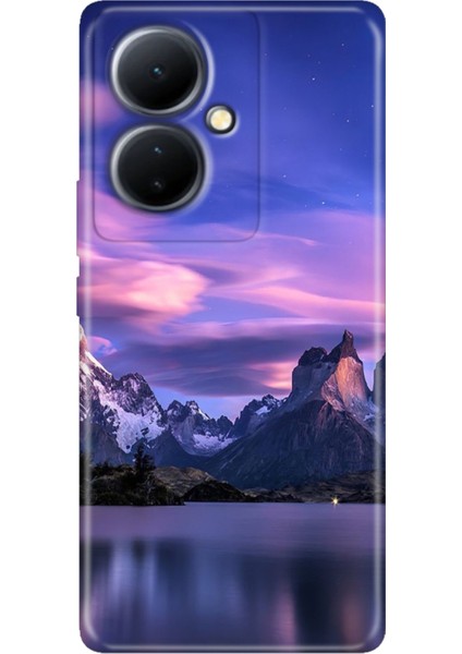 Vivo V29 Lite 5g Kılıf Desenli Silikon Kampanyalı Kapak Kuzey