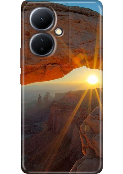 Vivo V29 Lite 5g Kılıf Desenli Silikon Kampanyalı Kapak Sun