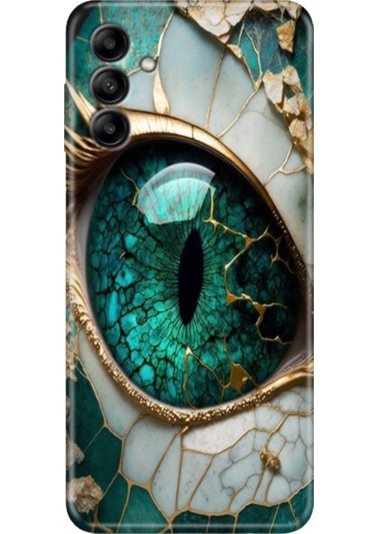 Samsung Galaxy A04S Kılıf Renkli Esnek Silikon Tanrıça Gözü