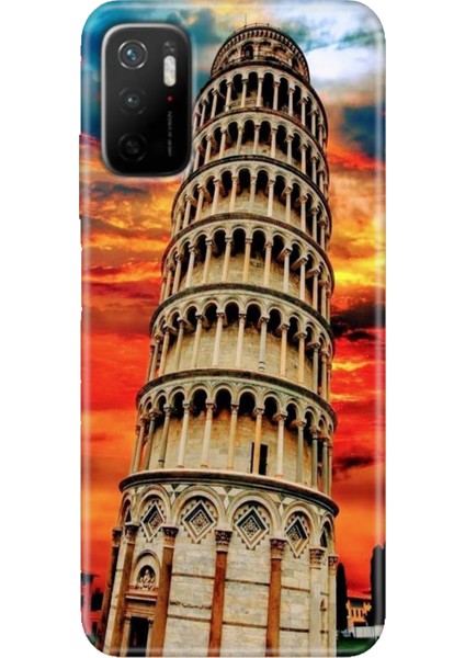 Xiaomi Redmi Note 11SE Kılıf Renkli NOTE11SE Silikon Pizza Kulesi