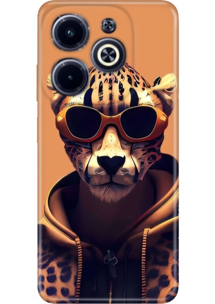 Infinix Hot 40 Pro Kılıf Temalı Baskılı Desenli Resimli Silikon Tiger