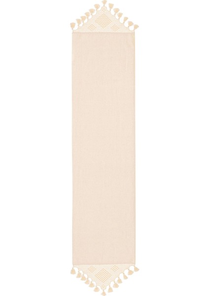 Yeni Sezon Dantel ve Püskül Detaylı Runner 45X150 cm indirimleri