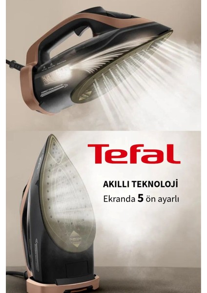 Kumaşa Göre Isı Ayarlayan Ultimate Power Pro Akıllı 3200W Buharlı Ütü +Şarjlı Hav &yün Temizleyici