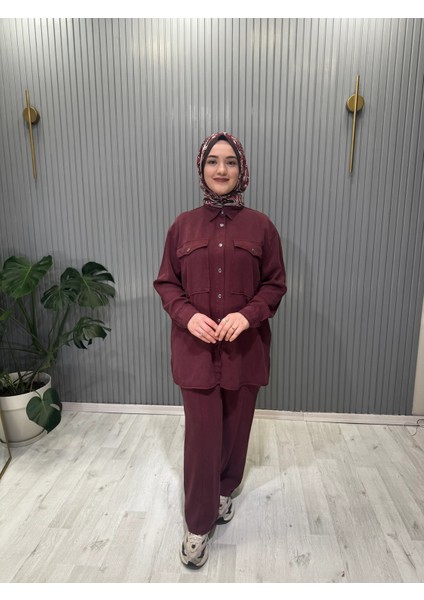 Lyocell Kot Çıt Çıtlı P.takım