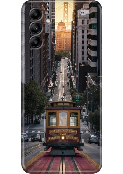 Samsung Galaxy A04S Kılıf Renkli Esnek Silikon California