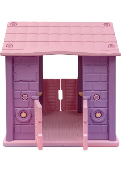 Çift Kapılı Çocuk Oyun Evi – Aktivite ve Evcilik Evi Kolay Kurulum Güvenli Malzeme fiyatları