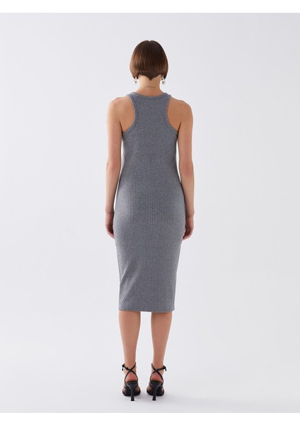 Yeni Sezon Kadın Halter Yaka Düz Elbise indirimleri