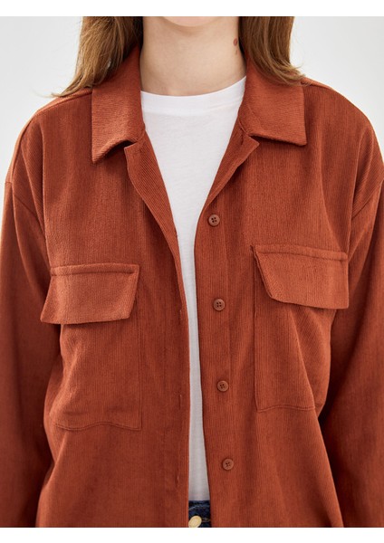 Yeni Sezon Oversize Kadife Kadın Gömlek Tunik modelleri