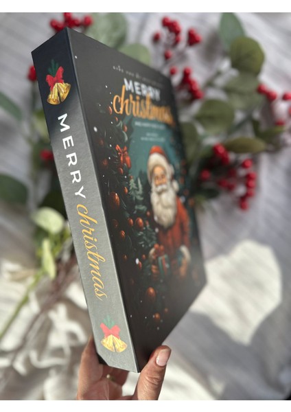 Yılbaşı Temalı Dekoratif Kitap Kutu