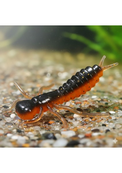 Sim Efektli Gerçekçi Slikon Böcek Yemi