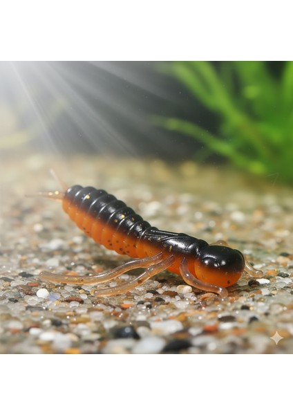 Sim Efektli Gerçekçi Slikon Böcek Yemi fırsatları