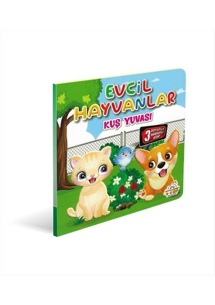 Evcil Hayvanlar Kuş Yuvası 3 Boyutlu