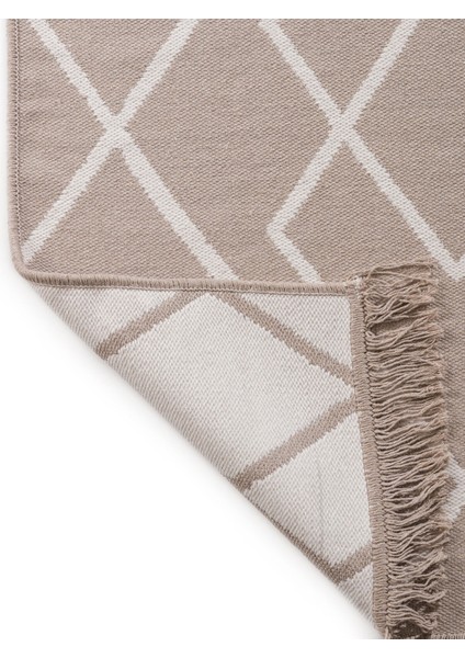 Yeni Sezon Desenli Çift Taraflı Püsküllü Kilim 80X150 cm indirimleri