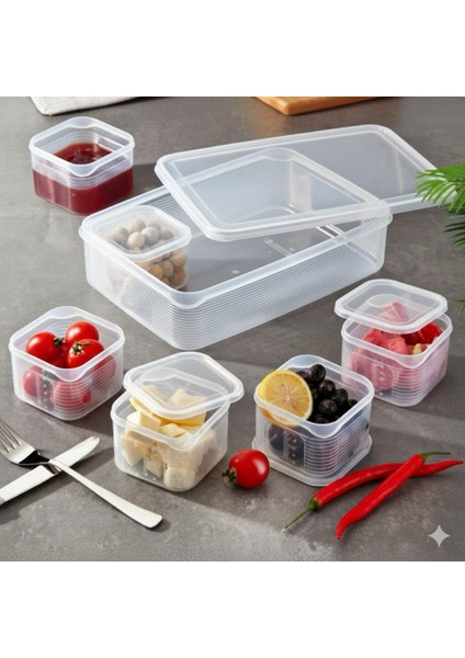 6 Kişilik Aile Piknik Seti – Saklama Kabı Seti + Büyük Piknik Sepeti (12 Parça) fırsatları