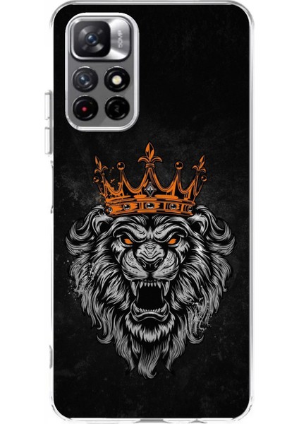 Redmi 10 Uyumlu Kurt Ruhu Baskılı Silikon Kılıf