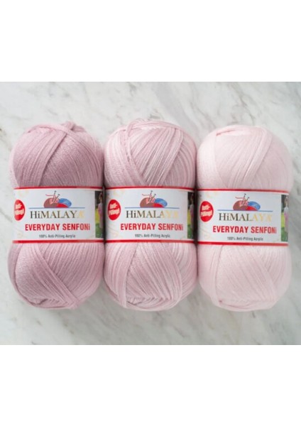 Everyday Senfoni Örgü Iplik Seti - 3'lü PAKET-71008