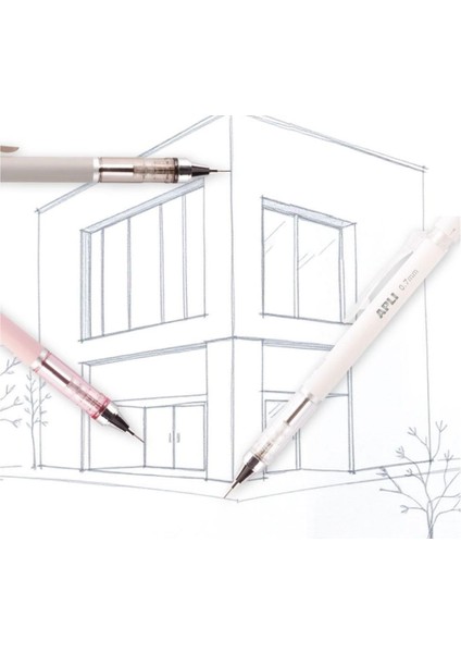 Apli Shake Mekanik Uçlu Pastel Kurşun Kalem 0.7 mm Mavi modelleri