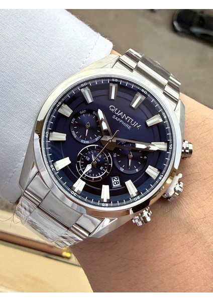 Çelik 10 Atm Su Geçirmez Kadranı Lacivert Erkek Kol Saati modelleri