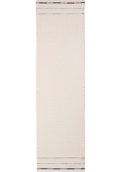 Yeni Sezon Çizgi Nakışlı Runner 45X150 cm indirimleri